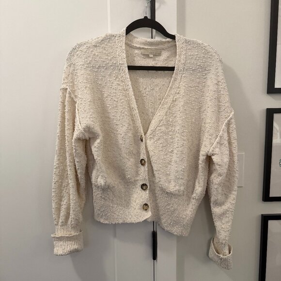 Monk & Lou Cream Cardigan - Picture 1 of 4